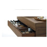 Тумба под раковину LAUFEN IL BAGNO ALESSI ONE c 4 ящиками, 120x33,2x50 см 4.2416.1.097.630.1